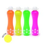 Set 4 markere culori neon pentru bebe, Djeco - imagine 4