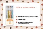 Set 4 markere metalice, Djeco - imagine 2