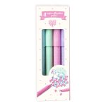 Set 4 pixuri cu radiera culori pastel, Djeco - imagine 3