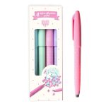 Set 4 pixuri cu radiera culori pastel, Djeco - imagine 4