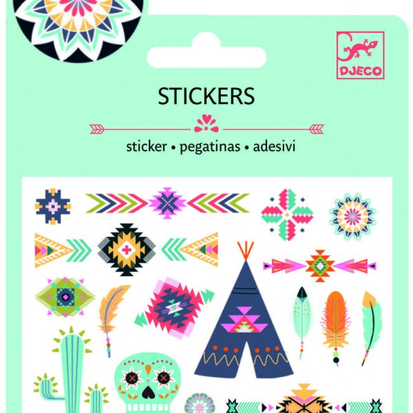 Set abtibilduri Western, Djeco