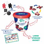 Set Clics de construit vehicule pompieri 8 in 1 - imagine 3