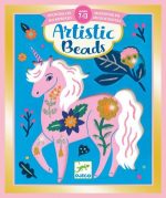 Set creativ cu margele Animale si flori, Djeco - imagine 2