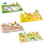 Set creativ de stickere reutilizabile Ferma, Djeco - imagine 5