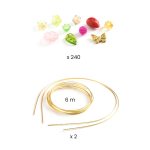 Set creativ diademe roz, Djeco - imagine 2
