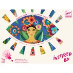 Set creativ Inspired by Frida Kahlo, Djeco - imagine 5