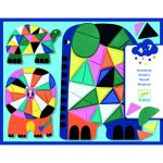 Set creativ mozaic Animale, Djeco - imagine 2