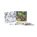 Set creativ Picteaza cu numere Variatii botanice, Moulin Roty - imagine 3