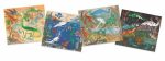 Set creativ transfer Dinozauri, Djeco - imagine 4