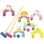 Set crocket din lemn cu animale, Orange Tree Toys - imagine 3