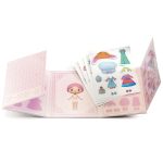 Set cu abtibilduri repozitionabile Miss Lilypink, Djeco - imagine 3