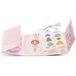 Set cu abtibilduri repozitionabile Miss Lilyruby, Djeco - imagine 2