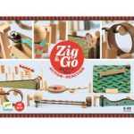 Set de constructie trasee Zig & Go Big Boom 48 piese, Djeco - imagine 3