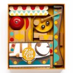 Set de constructie trasee Zig & Go Dring 25 piese, Djeco - imagine 3