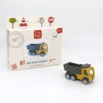 Set de constructie vehicul de santier Basculanta Ben, Croc toys - imagine 5