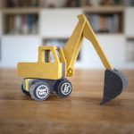 Set de constructie vehicul de santier Excavatorul Frederic, Croc toys - imagine 4