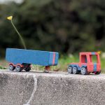 Set de constructie vehicul Tir transport marfa Remy, Croc toys - imagine 2