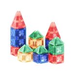 Set de construit cu mini placi magnetice, Cleverclixx - imagine 3