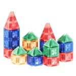 Set de construit cu mini placi magnetice, Cleverclixx - imagine 4
