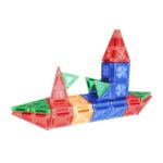 Set de construit cu mini placi magnetice, Cleverclixx - imagine 5