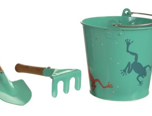 Set de gradinarit galeata cu broscute, Egmont Toys