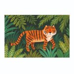 Set de invitatii cu animale din jungla, Djeco - imagine 4