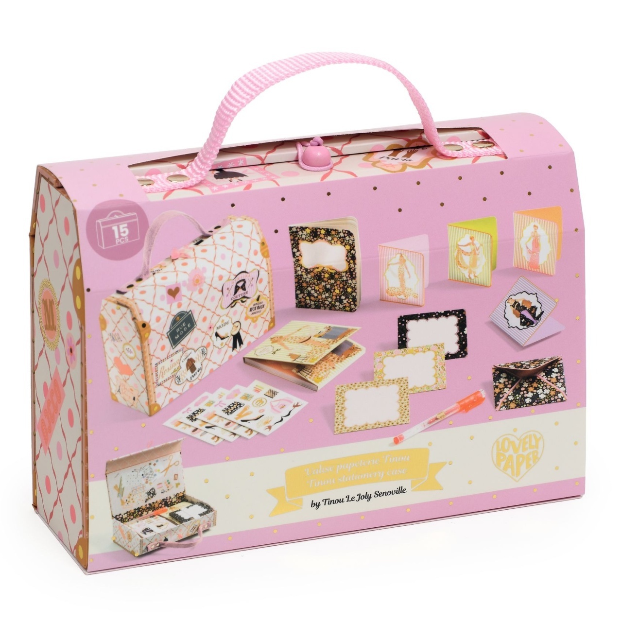 set-de-papetarie-tinou-djeco100087249 Set de papetarie Tinou, Djeco - imagine 1