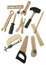 Set de unelte din lemn, Egmont Toys - imagine 2