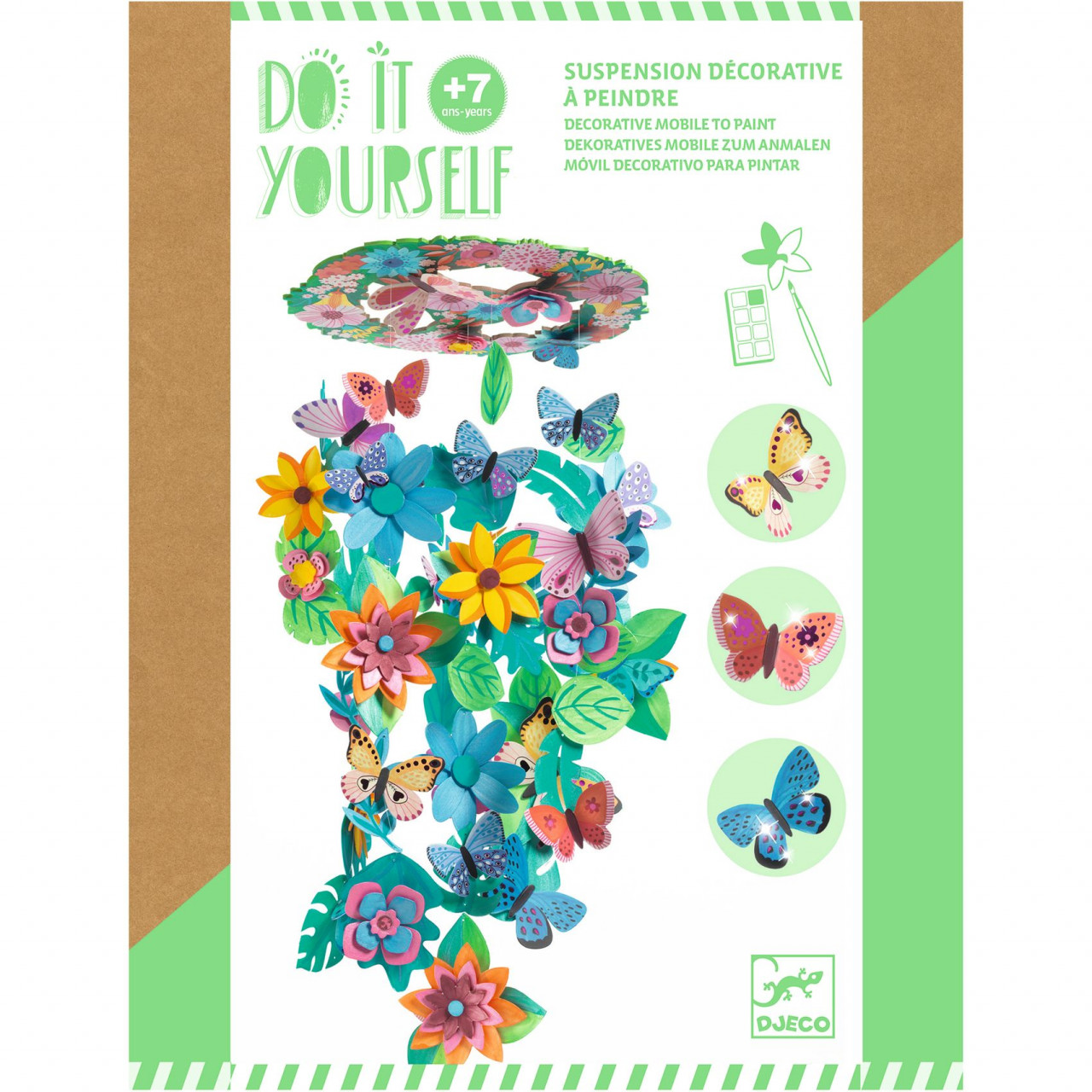 set-diy-decoratie-mobila-primavara-djeco8962 Set DIY decoratie mobila Primavara, Djeco - imagine 1