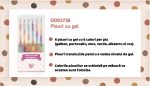 Set fluo roll-gel 6 culori combinate, Djeco - imagine 2