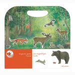 Set magnetic Animale din padure, Egmont Toys - imagine 4