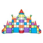 Set magnetic de construit 125 piese, Cleverclixx - imagine 2