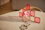 Set magnetic de construit cu placi stralucitoare, Cleverclixx - imagine 4