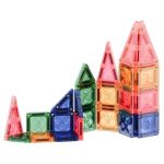 Set magnetic de construit cu placute mici, Cleverclixx - imagine 2