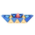 Set magnetic de construit cu placute mici, Cleverclixx - imagine 4