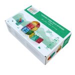 Set magnetic de construit Dome 47 piese, Cleverclixx - imagine 3