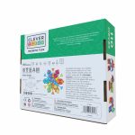 Set magnetic de construit Inventiv 110 piese, Cleverclixx - imagine 3