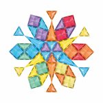Set magnetic de construit Inventiv 110 piese, Cleverclixx - imagine 4