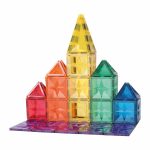 Set magnetic de construit Inventiv 110 piese, Cleverclixx - imagine 5