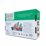 Set magnetic de construit Inventiv 60 piese, Cleverclixx - imagine 3