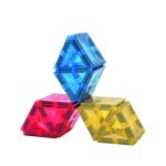 Set magnetic de construit Inventiv 60 piese, Cleverclixx - imagine 2