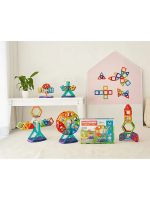 Set magnetic de construit Magformers, Carnival Plus, 48 piese - imagine 2