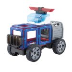 Set magnetic de construit- Magformers, masini de interventie - imagine 4