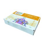 Set magnetic de construit Pastel 36 piese, Cleverclixx - imagine 2