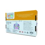 Set magnetic de construit Pastel 36 piese, Cleverclixx - imagine 3