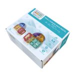 Set magnetic de constuit Dome pastel 34 piese, Cleverclixx - imagine 2