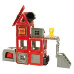 Set magnetic Magformers, Uimitorul set cu vehicule de interventie - imagine 5