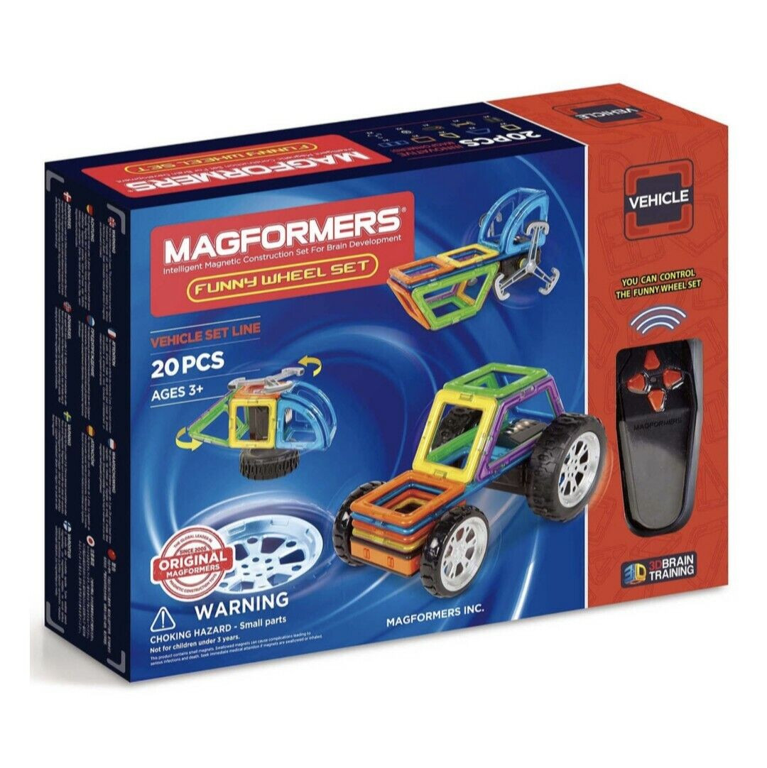 set-magnetic-roti-amuzante-magformers9050 Set magnetic Roti amuzante, Magformers - imagine 1