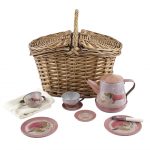 Set pentru ceai muzical in cos picnic, Catelusii muzicali, Egmont Toys - imagine 2
