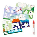 Set pictura cu apa In gradina, Djeco - imagine 3